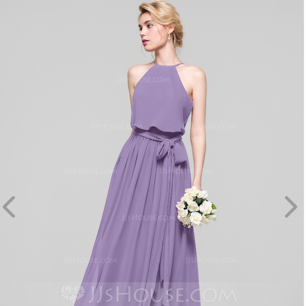 JJsHouse Floor-Length Chiffon Dress